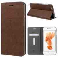 TORRAS Rock Texture Leather Flip Case for iPhone 6s 6 - Coffee