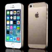 TORRAS Clear Case TPU Skin Cover for iPhone 5s 5 - Gold