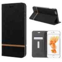 TORRAS Canvas Leather Case Card Holder for iPhone 6s 6 - Black