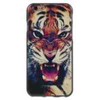 Embossed TPU Phone Case for iPhone 6s 6 - Angry Tiger