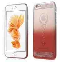 JOYROOM Rhinestones Plating PC Phone Case for iPhone 6s 6 - Red