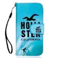 Wallet Leather Protective Case for iPhone 5c - Hollister California