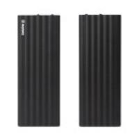 REMAX Vanguard 20000mAh Dual USB Portable Power Bank for iPhone iPad Samsung HTC Sony Android Smartphone Tablets - Black