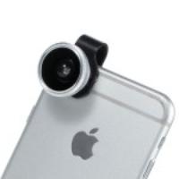 ib-F8002 Universal Clip Fish Eye Lens for iOS and Android Smartphones