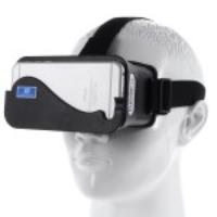 Cardboard Head Mount Plastic Virtual Reality 3D Video Glasses for Android iOS 4.3-6.3inch Smart Phones