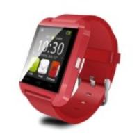 UWATCH U8 Plus Bluetooth 4.0 Anti-lost Smart Watch for iPhone Samsung Android Phone - Red