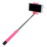 KJSTAR Z06-4 Handheld Selfie Monopod for iOS 5.0 / Android 4.2.2 above Smartphone - Rose