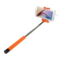 KJSTAR Z06-4 Handheld Selfie Monopod for iOS 5.0 / Android 4.2.2 above Smartphone - Orange