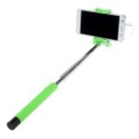 KJSTAR Z06-4 Handheld Selfie Monopod for iOS 5.0 / Android 4.2.2 above Smartphone - Green