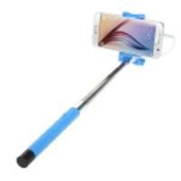 KJSTAR Z06-4 Handheld Selfie Monopod for iOS 5.0 / Android 4.2.2 above Smartphone - Blue