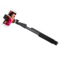 LR-188 Extendable Monopod Handheld Selfie Stick with Gopro Adapter for iOS iPhone Android Smartphone GoPro Camera