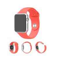 XINCUCO Soft Silicone Sport Watch Band for Apple Watch 42mm - Watermelon Red