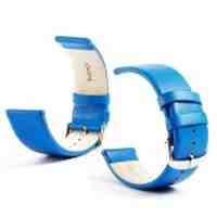 KAKAPI Genuine Leather Watchband for Apple Watch 38mm - Blue