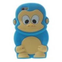 Adorable Monkey Silicone Case for iPhone 6 4.7 inch - Blue