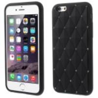 Starry Sky Flexible Silicone Case for iPhone 6 4.7 inch - Black