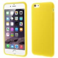 Matte Silicone Case Accessory for iPhone 6 Plus - Yellow