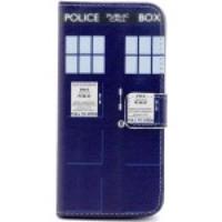 Police Public Call Box Magnetic Leather Stand Case for iPhone 6