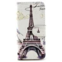 Famous Eiffel Tower Magnetic Leather Case Stand for iPhone 6