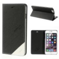 TS-CASE Leather Stand Case with Closing Magnet for iPhone 6 Plus - Black