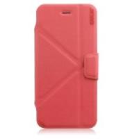 ENKAY Folio Origami Leather Stand Case for iPhone 6 - Red