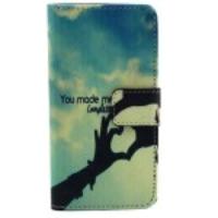 You Made Me Complete Wallet Leather Stand Case for iPhone 5c