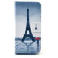 Eiffel Tower Wallet Leather Stand Case Cover for iPhone 5s 5