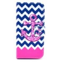 Anchor & Stripes PU Leather Stand Case for iPhone 5s 5