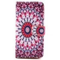 Charming Kaleidoscope PU Leather Card Holder Case for iPhone 6