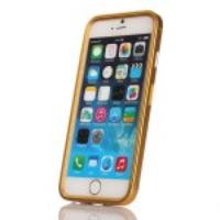 Slide-on Aluminium Alloy Bumper Case Accessory for iPhone 6 - Gold