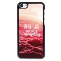 Beautiful Sunset Metal Skin Hard Back Case for iPhone 5c