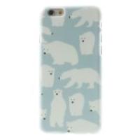 Lovely Polar Bear Hard Cover Case for iPhone 6 4.7 inch