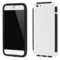 Detachable PC + TPU Hybrid Case for iPhone 6 4.7 inch - White