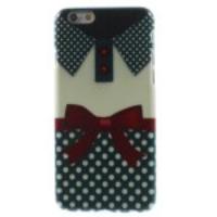 For iPhone 6 4.7 inch Bowknot Shirt Plastic Hard Skin Case