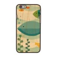 Cartoon Undersea World & Fish Plastic Case for iPhone 6 4.7 inch