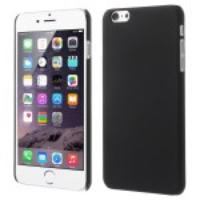 Rubberized Hard Plastic Case for iPhone 6 Plus 5.5 inch - Black