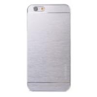 Brushed Aluminum Skin Hard PC Case for iPhone 6 Plus - Silver