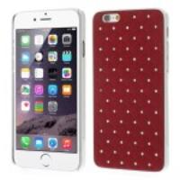 Starry Sky Plated Hard Plastic Skin Case for iPhone 6 - Red