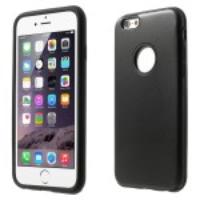 Metal & Silicone Hybrid Case for iPhone 6 - Black