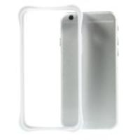 PC + TPU Hybrid Protective Case for iPhone 6 4.7 Inch - White