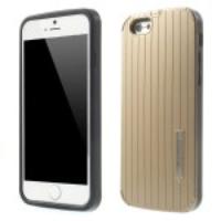 IFACE Traveling Case Design PC & TPU Protective Case for iPhone 6 Plus - Champagne