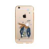 LOFTER for iPhone 6 4.7 inch PC + TPU Case - Gentlemen Wolf