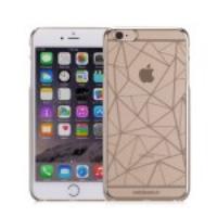 MOMAX Splendor Case Geometric Pattern for iPhone 6 Plus - Gold