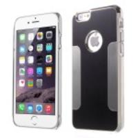 Blade Design Metal Brushed Hard Case for iPhone 6 Plus - Black