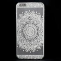 Mandala Pattern Translucent Hard Plastic Case for iPhone 6 Plus