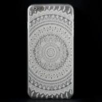 Mandala Flowers Translucent Hard Shell Case for iPhone 6 Plus