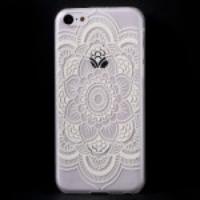 Retro Flowers Translucent Hard Case Shell for iPhone 5c