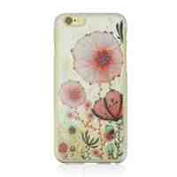 Protective Plastic Case for iPhone 6s 6 4.7 inch - Unique Flowers