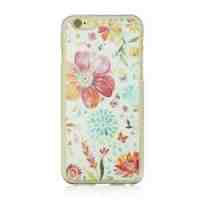 Protective Plastic Case for iPhone 6s 6 4.7 inch - Painted Flower