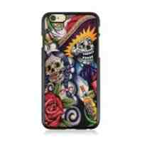 Hard Plastic Case for iPhone 6 Plus / 6s Plus - Colorful Skulls