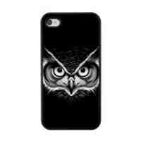 Hard Back Phone Case for iPhone 4 4s - Owl